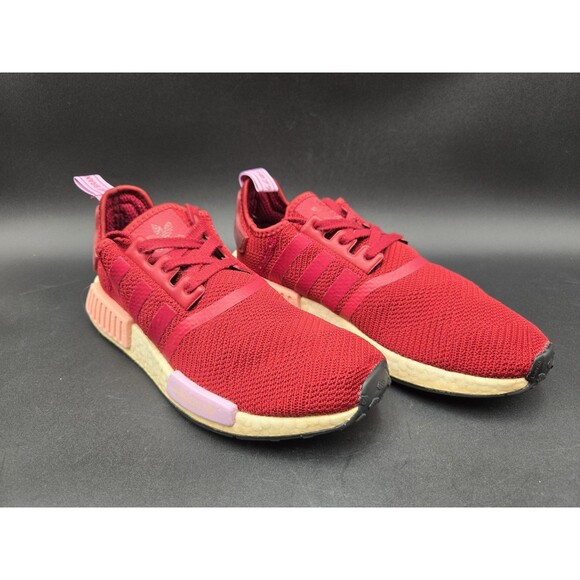Adidas Shoes Mens 8.5 NMD R1 Triple Victory Red Fabric Sneakers main image 4